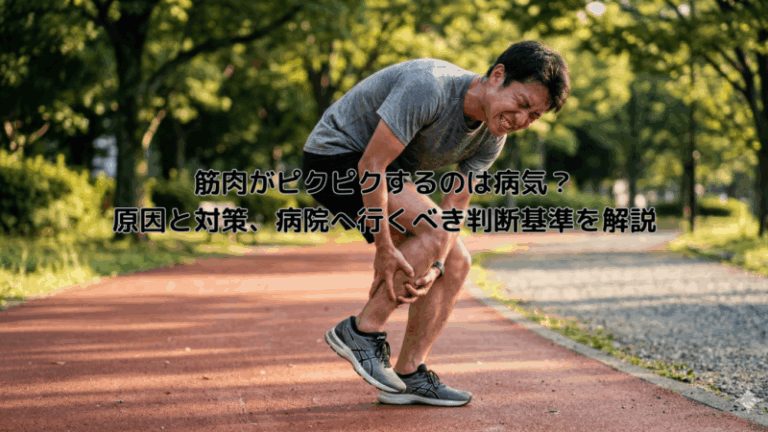 肉離れで歩けるけど痛い時は放置NG！重症度の見分け方と早期回復のコツ